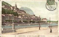 CPA Grenoble Le Vieux Grenoble Quai Perriere