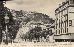 CPA Grenoble Le Cours St Andre Et Les Forts Rabot et de la Bastille