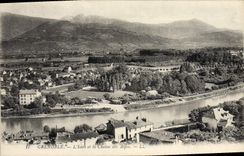 CPA Grenoble L'Isere Et La Chaine Des ALpes