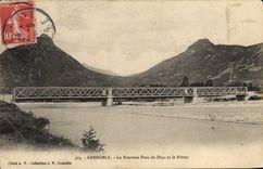 CPA Grenoble Le Nouveau Pont Du Drac Et Le Neron