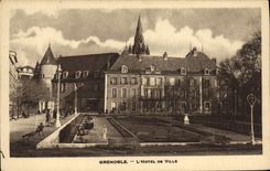 CPA Grenoble L'Hotel De Ville