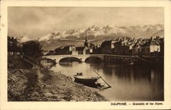 CPA Dauphine Grenoble Et Les Alpes
