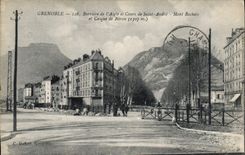 CPA Grenoble Barriere De I'Aigle Et Cours De Saint Andre