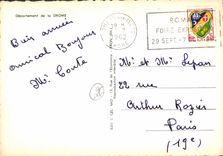 CPSM Drome Saint Vallier Romans Valence Loriol usine henri Poincarré Grignan Montbrun Die Chatillon
