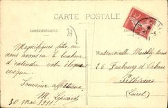 CPA St Clair Sur Epte Promulgation Du Traite