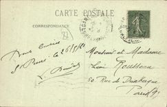 CPA les deux Amants Pres Pont Saint Pierre