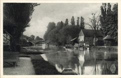 CPA Cailly L'Eure Et Le Pont