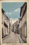 CPA Courville Sur Eure Rue I'Epee Royale