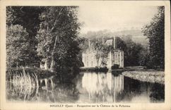 CPA Neuilly Perspective Sur Le Chateau De La Folletiere