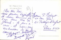 CPA Pacy Sur Eure Jolie Vue Sur I'Eure