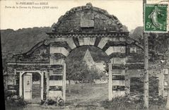 CPA St Philbert Sur Risle Porte De La Ferme Du Prieure