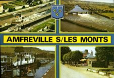 CPSM Amfreville Sous Les Monts
