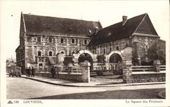 CPA Louviers Le Square Des Penitents