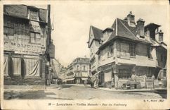 CPA Louviers Vieilles Maisons Rue Du Neubourg