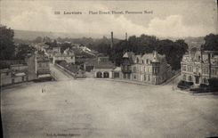 CPA Louviers Place Ernest Thorel Panorama Nord