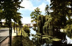 CPA Louviers Les Bord Quai Des Bigords