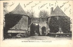 CPA La Touche Hersant Porte Principale