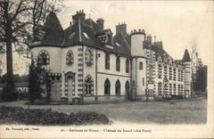 CPA Dreux Chateau Du Breuil