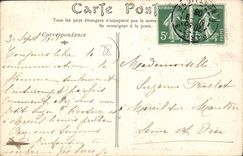 CPA Spoir Le Chateau Vue Prise De La Grille