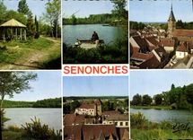 CPSM Senonches Tonnelle Et Etang De Bodouleau