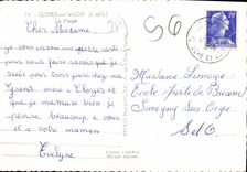 CPSM Cloyes Sur Le Loire La Plage