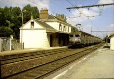 CPSM Jouy Ligne De Paris A Chartres
