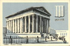 CPA Nimes Maison Carree