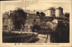 CPA Villeneuve Les Avignon Le Fort Saint Andre