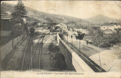 CPA Le Vigan La Gare Des Marchandises