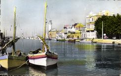 CPA Le Grau Du Roi Port De Peche Sur Le VIdourle