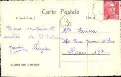 CPA Ambroix La Tour Glusket