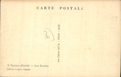 CPA Gaujac Les Ecoles