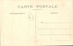 CPA Aigues Mortes Statue De St Louis