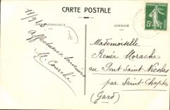 CPA Saint Andre De Valborgne Region Des Fares Et Du Semoutant