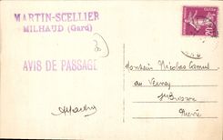 CPA Nimes Quai De La Fontaine