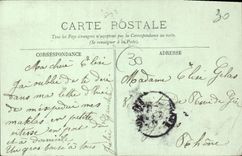 CPA Nimes Le Canal Romain