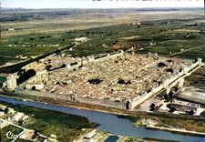 CPSM Aigues Mortes Vue Generale Aerienne