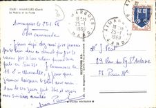 CPSM Aimargues La Mairie Et La Poste