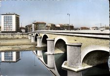CPSM Ales Le Pont Vieux Sur Le Garnon