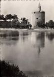 CPSM Aigues Mortes La Tour De Constance Et La Lagune
