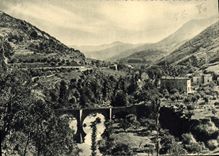 CPSM Le Vigan Des Cevennes Las Fons Vallee De I'Arre