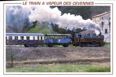 CPSM St Jean Du Gard Anduze train à vapeur des Cevennes 040 T 1751