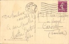 CPA Toulouse La Rue D'Alsace Lorraine
