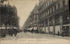 CPA Toulouse Rue D'Alsac Maison