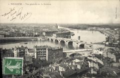 CPA Toulouse Vue Generale Sur La Garonne