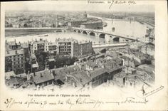 CPA Toulouse Vue Generale Prise De I'Eglise De La Daibade