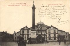 CPA Toulouse Colonne Dupuy Place Dupuy