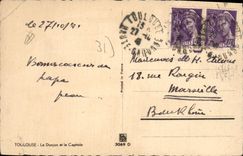 CPA Toulouse Le Donjon Et Le Capitale