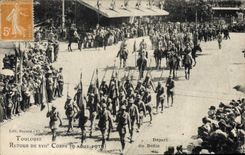 CPA Toulouse Retour De Corps