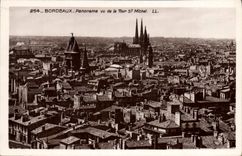 CPA Bordeaux Panorama Vu de La Tour